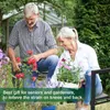 Tuinkniebank - Inklapbaar - 31 cm breed - Zwart - Draagt Productafbeelding-voorbeeld 5