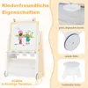 Cavalletto per bambini COSTWAY, lavagna per bambini 4 in 1 Anteprima dell’immagine prodotto 7