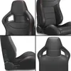 AIORBER Universal Rennsitze 2er Set aus PVC Kunstleder, Produktbild-Vorschau 2