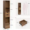 WOLTU Bücherregal, Standregal mit Schubladen, Regal mit Produktbild-Vorschau 3