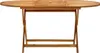 A wooden folding garden table. Náhľad obrázku produktu