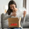 50 kusů nálepek štítek pozor křehký obal karton pozor sklo Náhled obrázku produktu 1