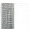Vidaxl -Hühnerdraht 25x0,5 M galvanisé Stahl Silberfarbe Voir les images du produit 3