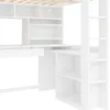 Postel na spaní dvou osob (90x200 cm) s vestavěnou skříní, Náhled obrázku produktu 6