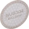 2ks Puck Screen opakovaně použitelné 1.2mm tloušťka 304 Náhled obrázku produktu 4