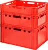 Set Fleischkiste E1 E2 E3 Fleischkisten Rot Kisten Eurobox Produktbild-Vorschau 2