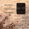Grafner Design Briefkasten mit Zeitungsfach, schwarz Produktbild-Vorschau 5