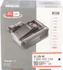 The image shows the packaging of a Bosch battery charger. Náhled obrázku produktu