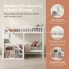 INONEFT Kinderbett Etagenbett 140x200cm mit Rausfallschutz Produktbild-Vorschau 5