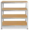shelfplaza HOME 115x110x45cm Shelf v galvanizovaná Náhled obrázku produktu 4