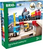 BRIO Steinverlade Set Straßen und Schienen 33210 NEU! Produktbild-Vorschau 1