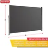Floordirekt Alu-Seitenmarkise Sichtschutz & Sonnenschutz Produktbild-Vorschau 2