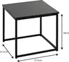2er-set couchtisch jones marmoreffekt schwarz l37 33cm  - Produktbild-Vorschau 9