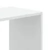 vidaXL Knihovna bílá 102x32x108 cm Materiál na bázi dřeva Náhled obrázku produktu 6