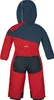 Kinder Skianzug blau/rot Overall Einteiler Gr. 116 Produktbild-Vorschau 2