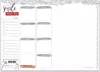 Schreibtischunterlage Papier XXL DIN A3 Wochenplaner To Do Produktbild-Vorschau 1