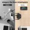 VOOMY 9-in-1 Prise cube avec USB - 5 prises & 4 USB - Voir les images du produit 4