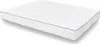 A white mattress with gray piping is shown on a white background. Produktbild-Vorschau