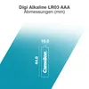 Camelion Digi Alkaline Batterien 4 Stück, Micro AAA LR03 Produktbild-Vorschau 5