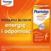 A marketing image for Pharmaton Geriavit, showing the product packaging and promotional text. Podgląd zdjęcia produktu