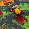 Kinder Spiel Straßenteppich Bauernhof Grün, Größe:200x200 Produktbild-Vorschau 3