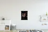 MuchoWow® Textilposter Frau - Luxus - Blumen - Produktbild-Vorschau 2