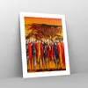 Poster - Poster ohne Rahmen - Afrika Stamm - 40x50 cm - Produktbild-Vorschau 7
