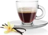 Verres à espresso avec poignée et soucoupes ovales Verres à Voir les images du produit 6