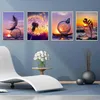 Diamond Painting Full Set, 4 Stück 5D Diamant Painting Produktbild-Vorschau 3