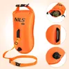 NC1772 Aufblasbare Schwimmboje 28L Orange Nils Camp Produktbild-Vorschau 2