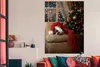 MuchoWow® Poster Schnee - Weihnachtsbaum - Weihnachten Produktbild-Vorschau 2