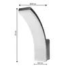 LED-Lampe grau 20W 2750lm neutralweiß 4000K IP65 Maclean Produktbild-Vorschau 6