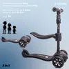 Kinder Roller Kinderscooter Dreiradscooter mit LED Räder, Produktbild-Vorschau 7