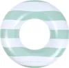 Swim Essentials Schwimmring 90 cm Grün Gestreift | Produktbild-Vorschau 1