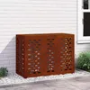 vidaXL Osłona klimatyzacji Rusty 110 x 50 x 80 cm Stal Podgląd zdjęcia produktu 1