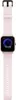 A pink smartwatch with a black buckle and a black screen displaying the time. Anteprima dell’immagine prodotto