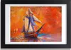 Bild 30x20 MDF-Rahmen, Wandkunst Raumschiff Produktbild-Vorschau 1