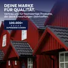 Plid Holzfarbe Schwedenrot 5l + Pinselset 3-tlg. / Innen & Produktbild-Vorschau 7