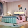 Merax Polsterbett 160x200cm, mit LED, USB und Stereoanlage, Produktbild-Vorschau 4