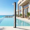 Doccia solare COSTWAY da 60 litri con copertura, doccia da Anteprima dell’immagine prodotto 8