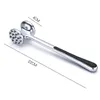 Fleischklopfer Edelstahl Fleischhammer Metall mit zwei Produktbild-Vorschau 5