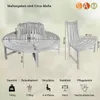Rundbank 360° Gartenbank Teak massiv  ø180 cm TIMO Produktbild-Vorschau 7