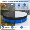 Poolabdeckung rund 3,66m (12ft) 210D Oxford, wasserdicht & Produktbild-Vorschau 7