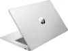 The back of a silver HP laptop is shown at an angle against a white background. Produktbild-Vorschau