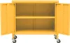 vidaXL Úložná skříň hořčicově žlutá 60x35x56 cm ocelová Náhled obrázku produktu 6