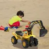 Mobilbagger Rutscher beweglicher Baggerarm Sandspielzeu Produktbild-Vorschau 4