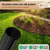 Bambusbörse borderrand en gazonafboording van HDPE, 25 m x Productafbeelding-voorbeeld 2