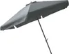 A dark gray patio umbrella is shown against a white background. Produktbild-Vorschau