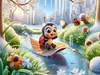 CALVENDO Puzzle Erkundung des glitzernden Frosts | 1000 Produktbild-Vorschau 3