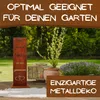 Gartenschild Rost 55 cm Metall Garten Stele Spruchtafel Produktbild-Vorschau 6